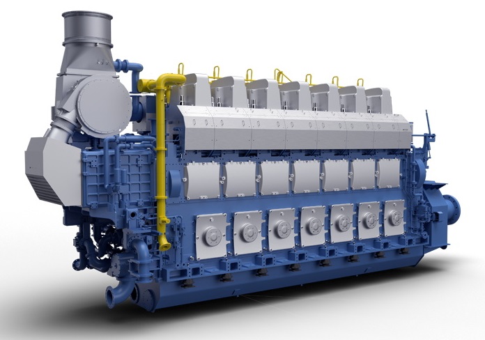 HHI Marine Dual Fuel Engine