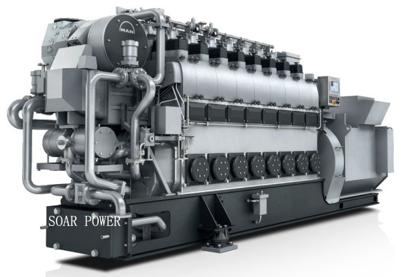 	MAN Marine Dual Fuel Generator Sets