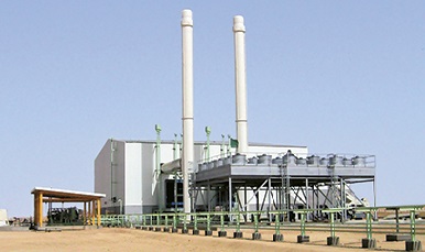 Crude Oil Power Plant